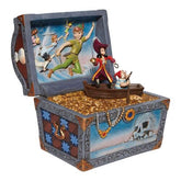 Figura enesco disney peter pan cofre del tesoro peter pan garfio & compaia